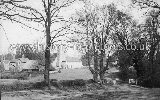 St Mary the Virgin Church and Village, Matching, Essex. c.1910